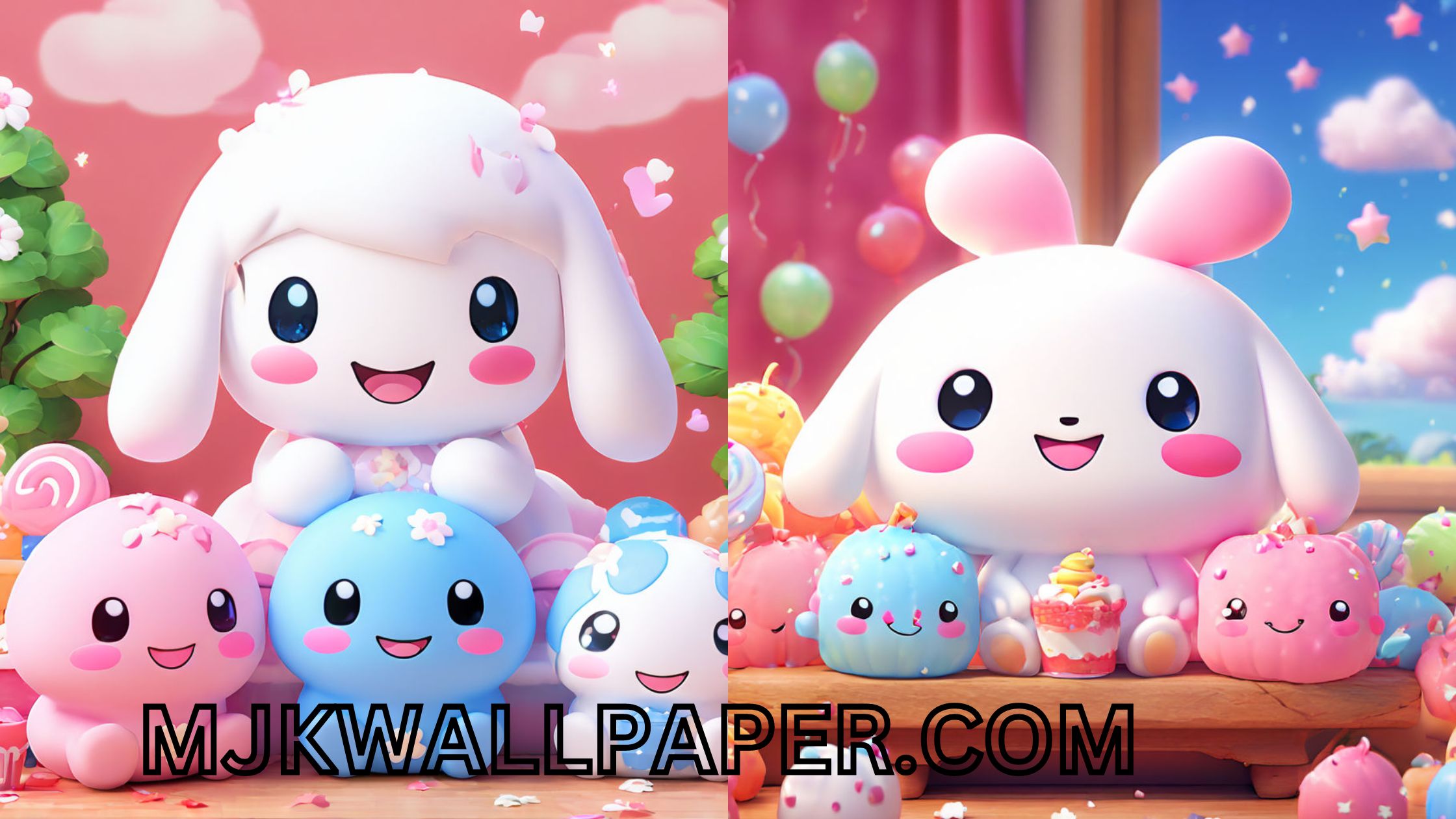 cinnamoroll and friends wallpaper