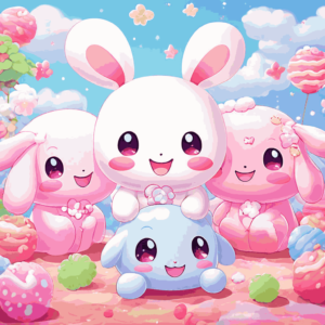 cinnamoroll and friends wallpaper