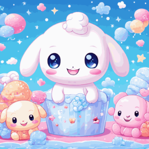 cinnamoroll and friends wallpaper