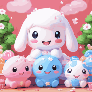 cinnamoroll and friends wallpaper