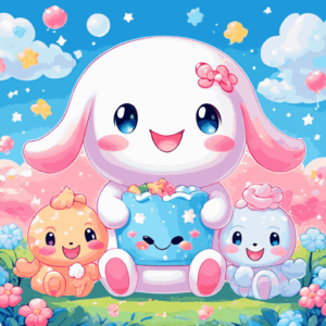 cinnamoroll and friends wallpaper