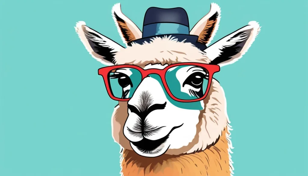 pixlr image generator 2ba65afb ffb0 4eac 9d56 d18b89d96d32 Illustrate a funny pfp for Instagram showing a llama with a quirky hat and glasses