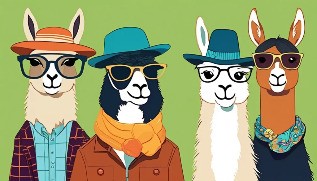 pixlr image generator ebc89bf9 3c58 49e5 8c7e 49a904be5150 Illustrate a funny pfp for Instagram showing a llama with a quirky hat and glasses